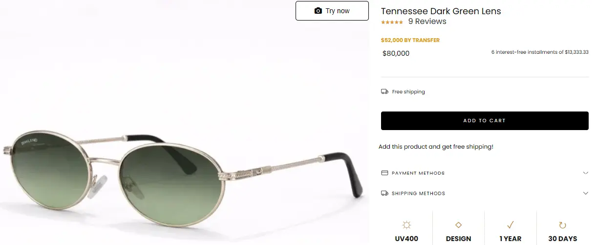 Virtual try on for Tiendanube