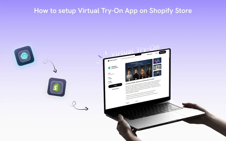 How to setup virtual try on for shopify store