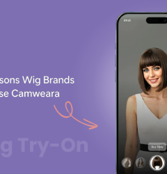 Wig try-on camweara