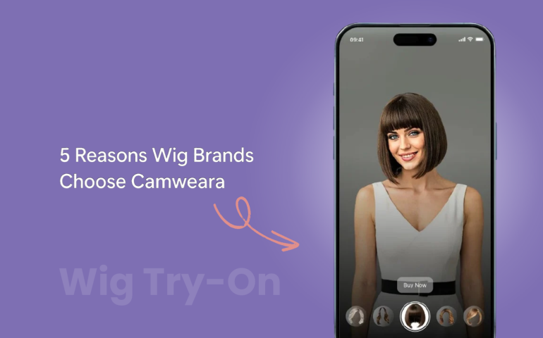 Wig try-on camweara
